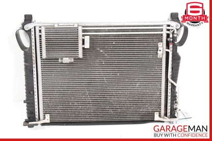 2003-2008 Mercedes R230 SL500 Engine Cooling Radiator AC A/C Condenser Assembly