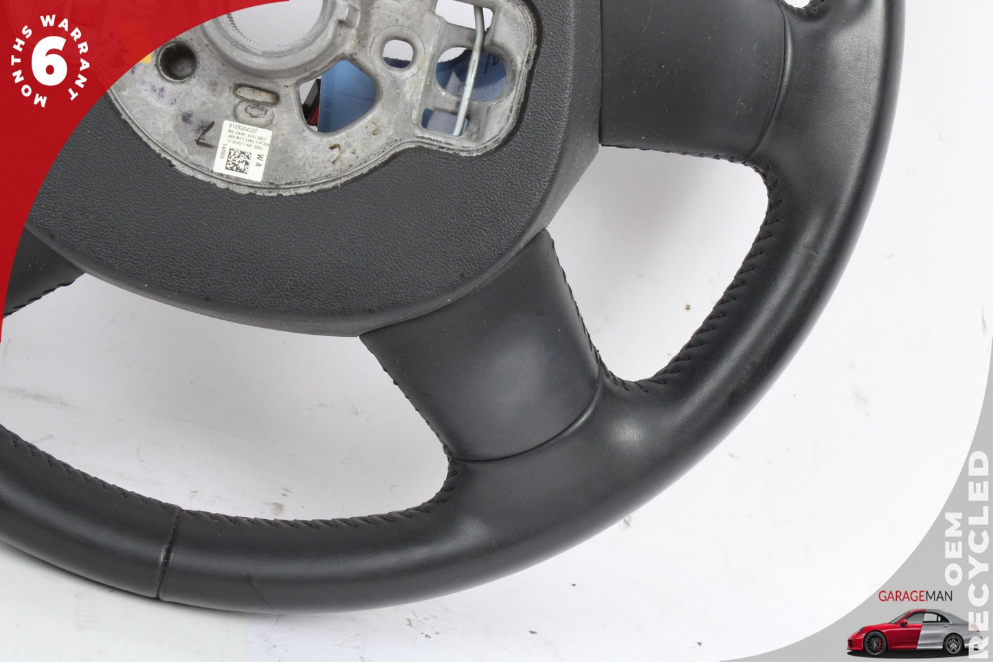 2012-2018 Audi A6 A7 S6 S7 Front Left Side Steering Wheel Black 4G0419091N OEM