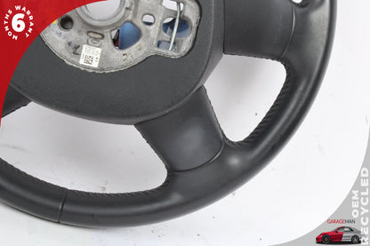 2012-2018 Audi A6 A7 S6 S7 Front Left Side Steering Wheel Black 4G0419091N OEM