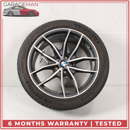 2019-2026 BMW Z4 G29 Styling 770 V-Spoke Rear Wheel Rim w/ Tire 9Jx18 ET28 OEM