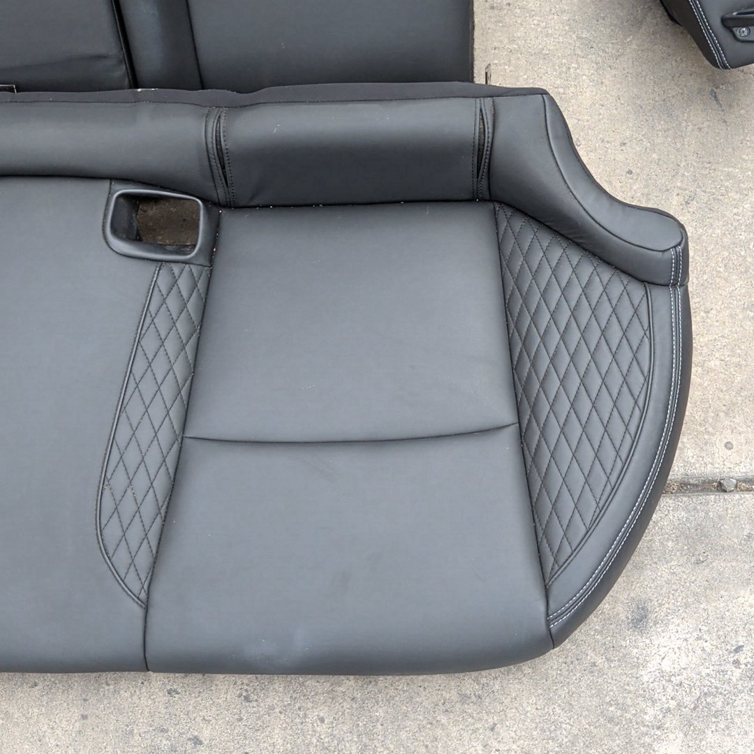 2016-2020 Infiniti Q50 V37 Red Sport Front and Rear Complete Seat Assembly OEM