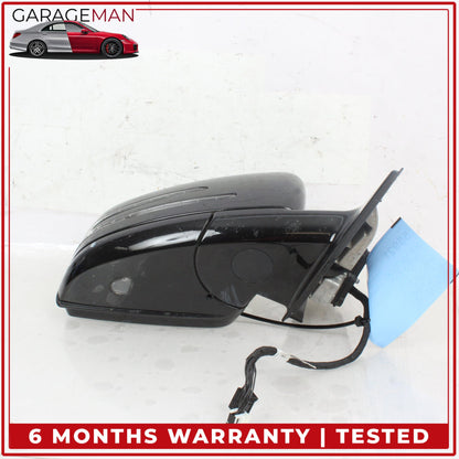 2010-2016 Mercedes W212 E350 Right Door Rear View Mirror w/ Blind Spot Black OEM