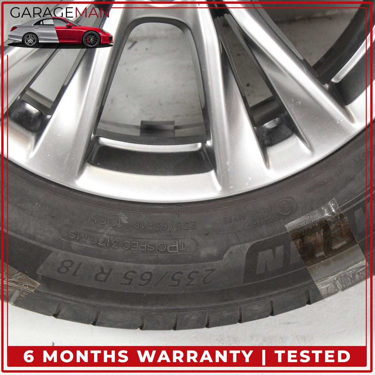 2020-2025 Cadillac XT5 XT6 Front or Rear Wheel Rim 8JX18ET50 w/Michelin Tire OEM