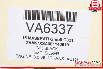 14-21 Maserati Ghibli Quattroporte Front Right Passenger Side Dashboard Airbag