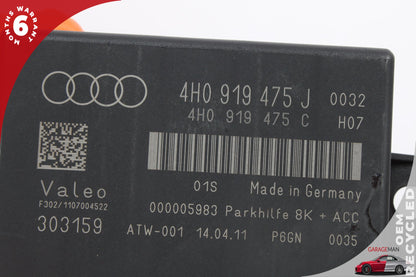 2012-2018 Audi A6 C7 Sedan Parking Assist Control Module 4H0919475J Genuine
