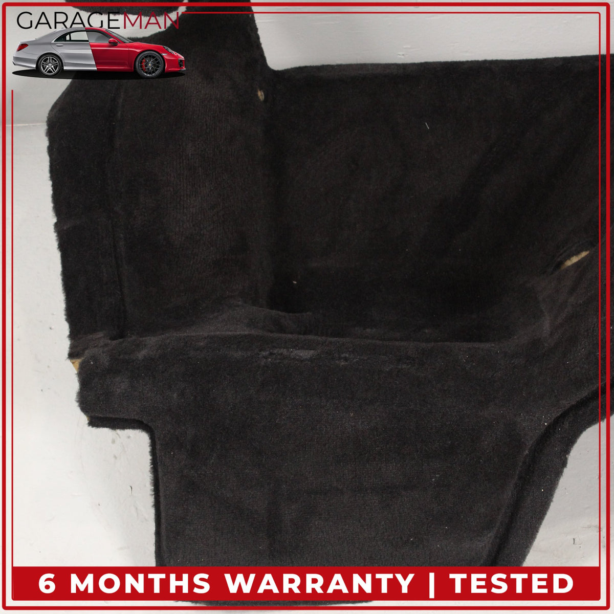 1999-2004 Porsche 911 Carrera Coupe Front and Rear Floor Carpet Trim Black OEM