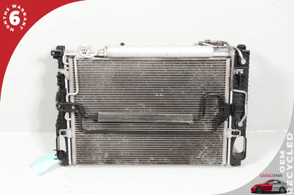 2003-2006 Mercedes W219 CLS500 Engine Cooling Radiator AC A/C Condenser Assembly