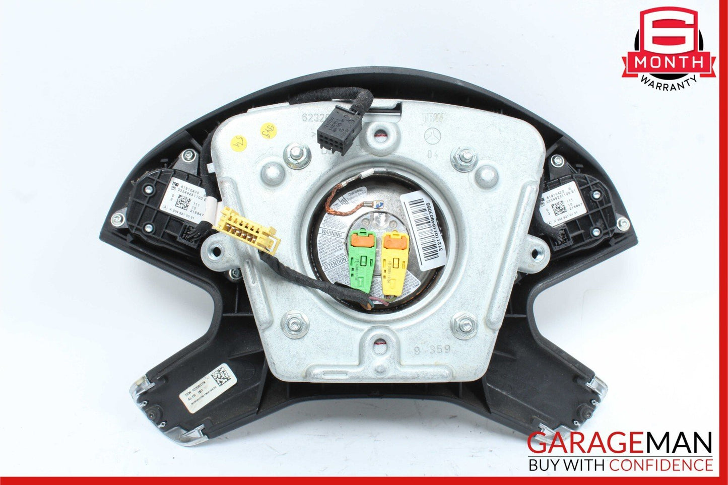 10-13 Mercedes W212 E350 E400 E550 Steering Wheel Airbag Air Bag Black OEM