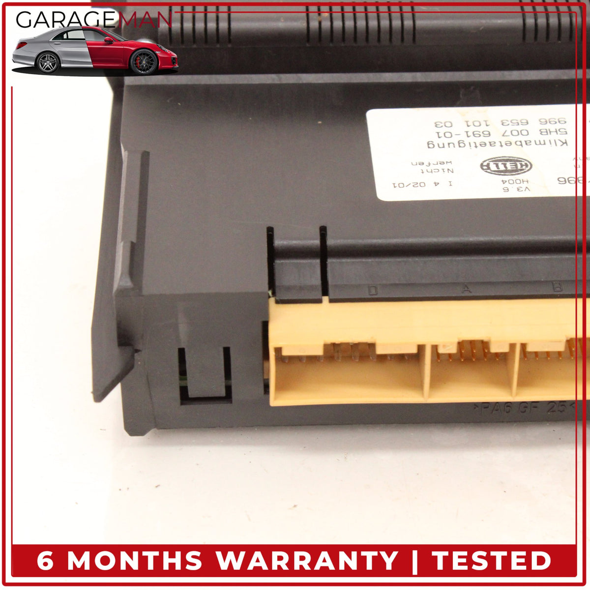 1997-2005 Porsche 911 Carrera AC Temperature Climate Control Switch Panel OEM