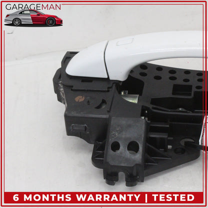 2009-2016 Audi A4 S4 A5 S5 Right Passenger Side Exterior Door Handle White OEM