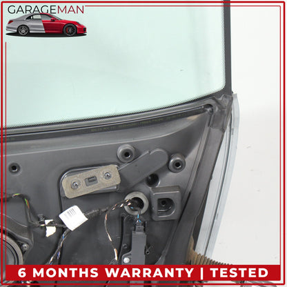 2014-2021 BMW i3 Rear Right Passenger Side Door Shell w/ Window Glass Silver OEM