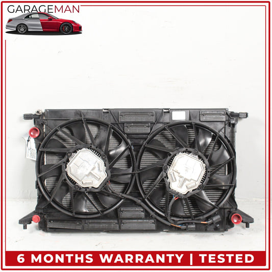 2017-2024 Audi Q7 Engine Cooling Radiator Dual Fan Motor Assembly 8W0121003D OEM