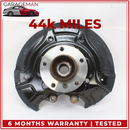 2011-2017 BMW X3 F25 RWD 2.0L Rear Left Spindle Knuckle Wheel Hub w/ Shield 6797569 OEM