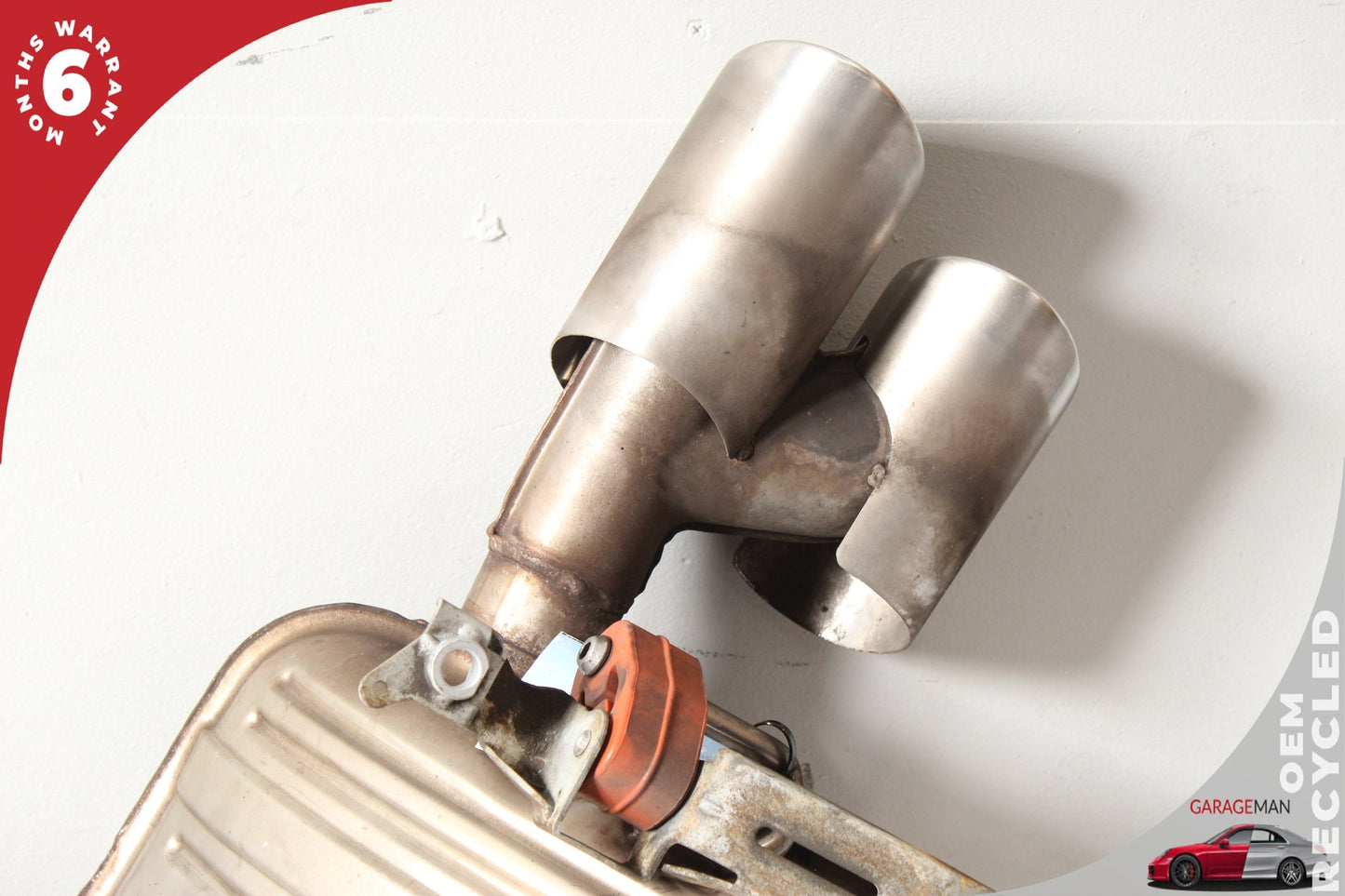 2011 Porsche Panamera Sedan Exhaust Muffler Left and Right Side