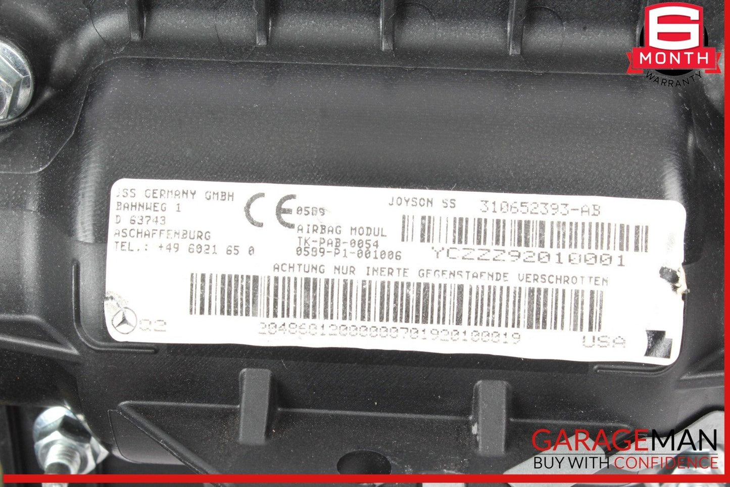08-15 Mercedes W204 C300 C250 Front Right Passenger Side Dash Airbag Air Bag OEM