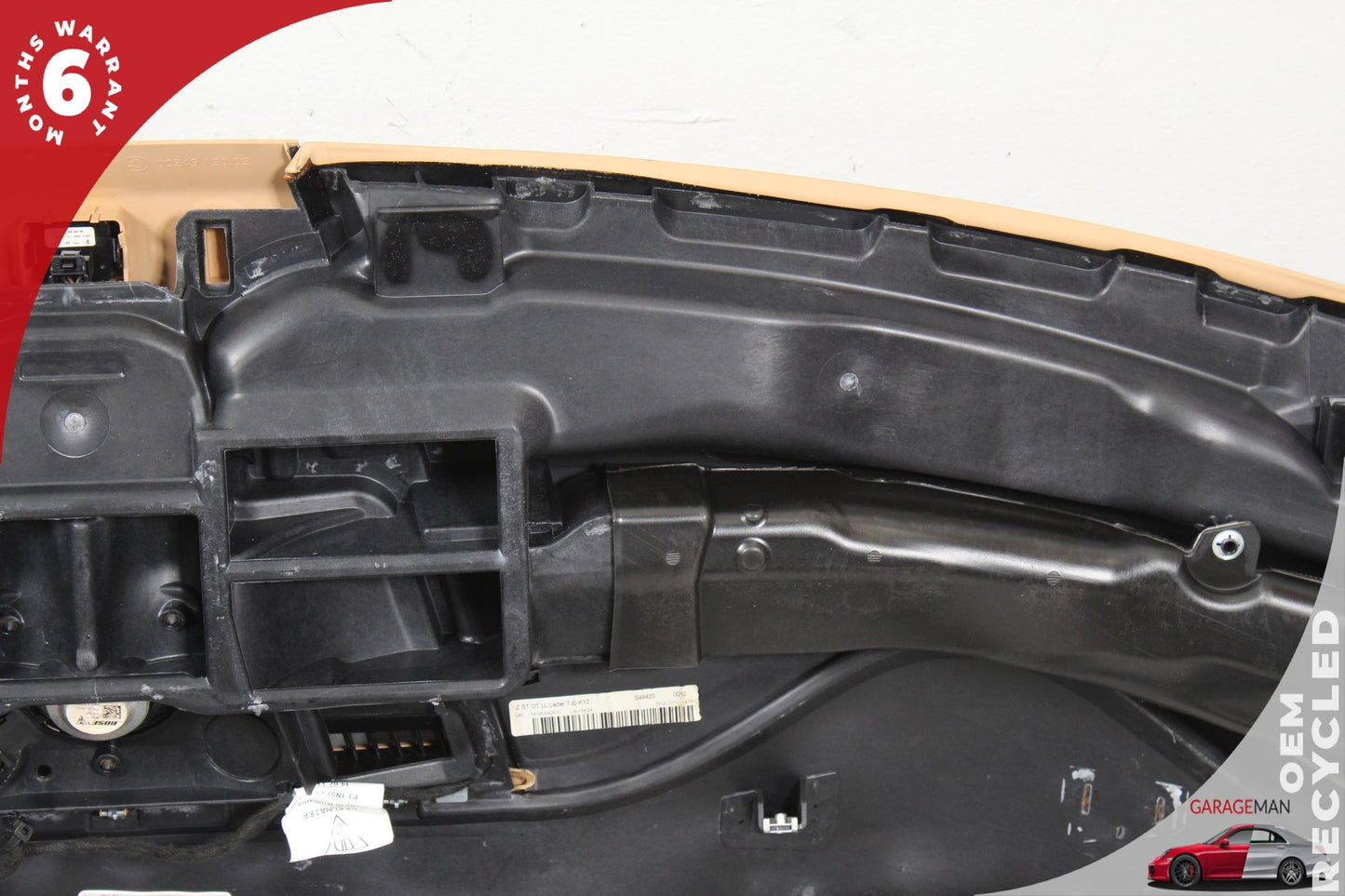 2010-2016 Porsche Panamera 970 Dashboard Dash Board Panel Assembly Beige OEM