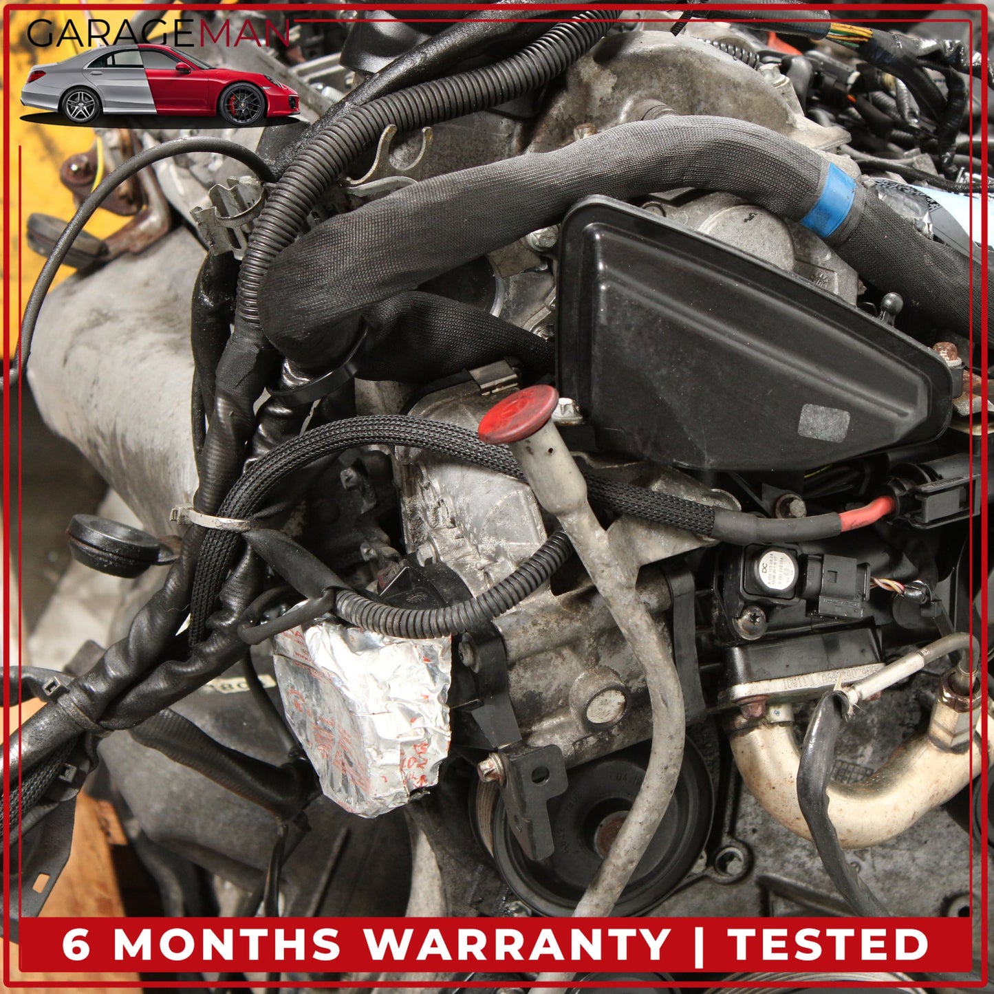 2007-2013 Mercedes W164 ML350 3.0L V6 642820 Engine Motor Assembly OEM 158K