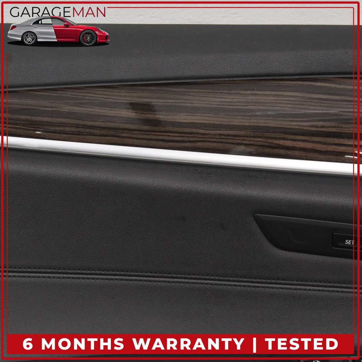 2017-2023 BMW 530e M550i G30 Front Left Driver Side Interior Door Trim Panel OEM