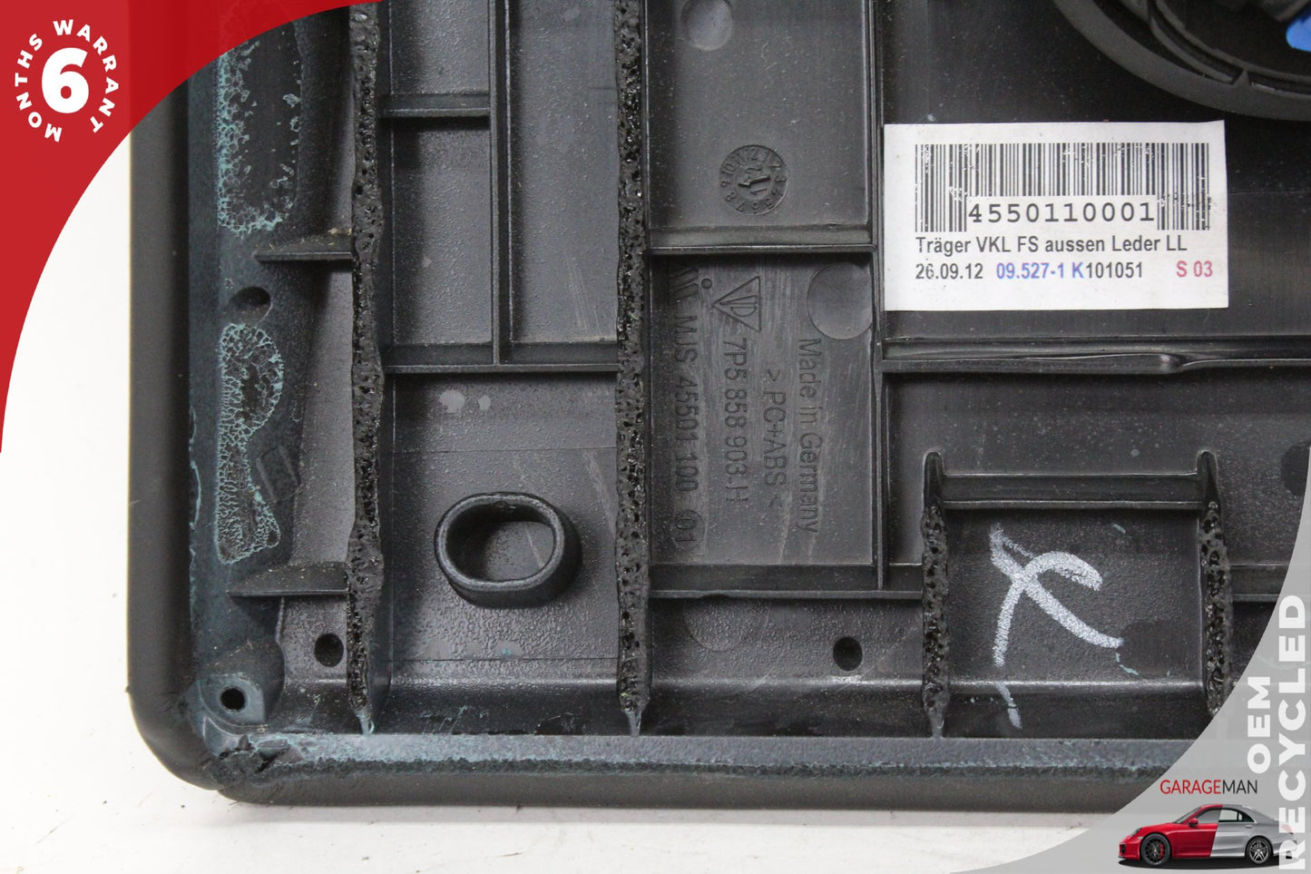 11-18 Porsche Cayenne 92A Front Left Driver Lower Dash Trim Panel 7P5858903H
