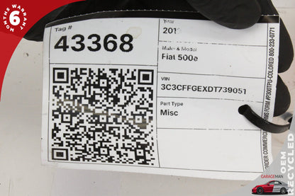 2012-2019 Fiat 500e Expansion Coolant Water Reservoir Tank 52126409AB OEM