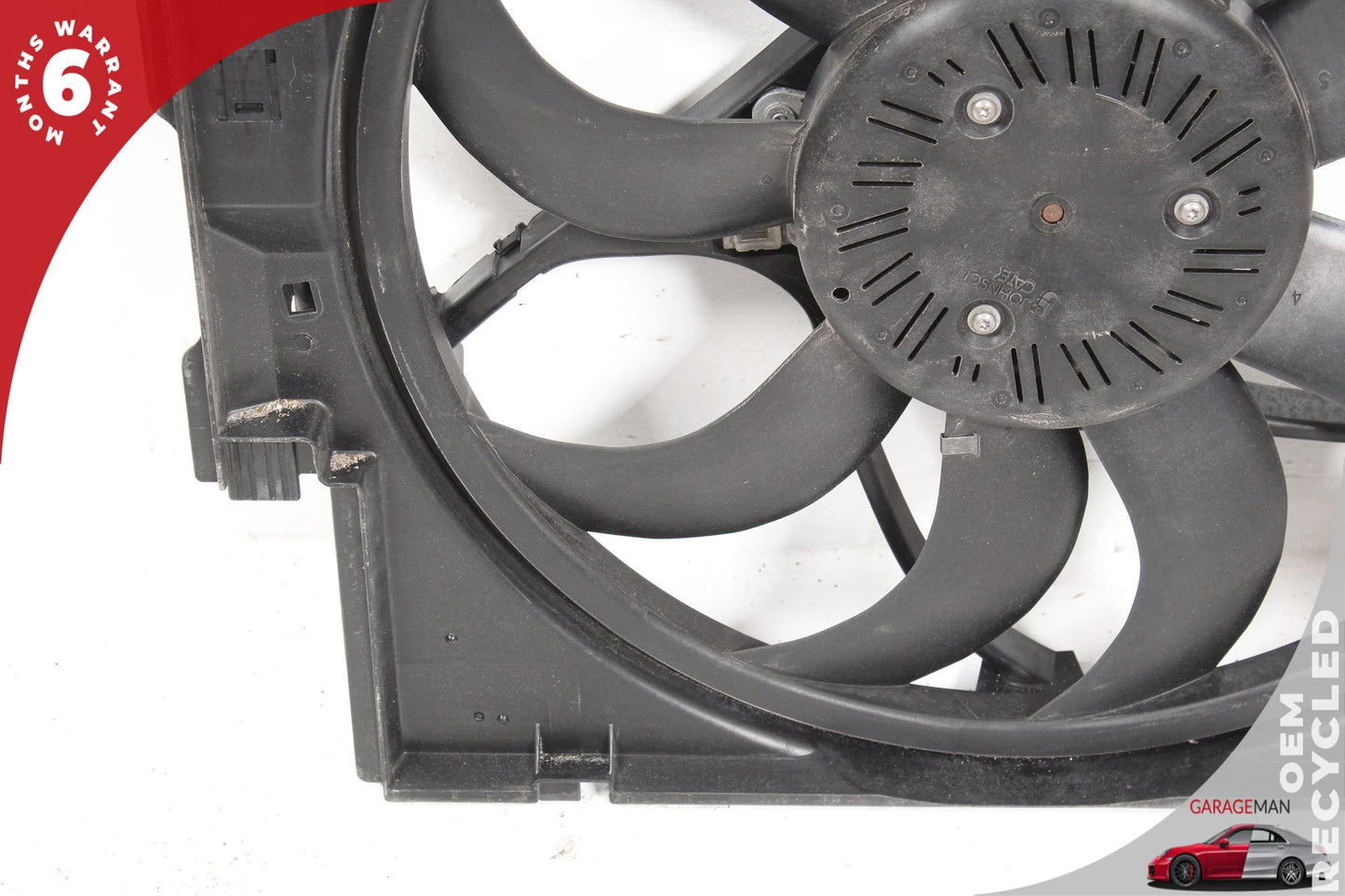 2012-2018 BMW 320i 228i Radiator Cooling Fan w/ Shroud 8641946 OEM