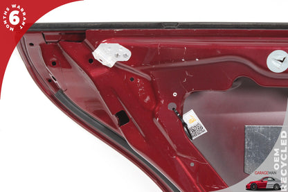 2012-2018 Mercedes W218 CLS550 Rear Left Driver Side Exterior Door Shell Red OEM