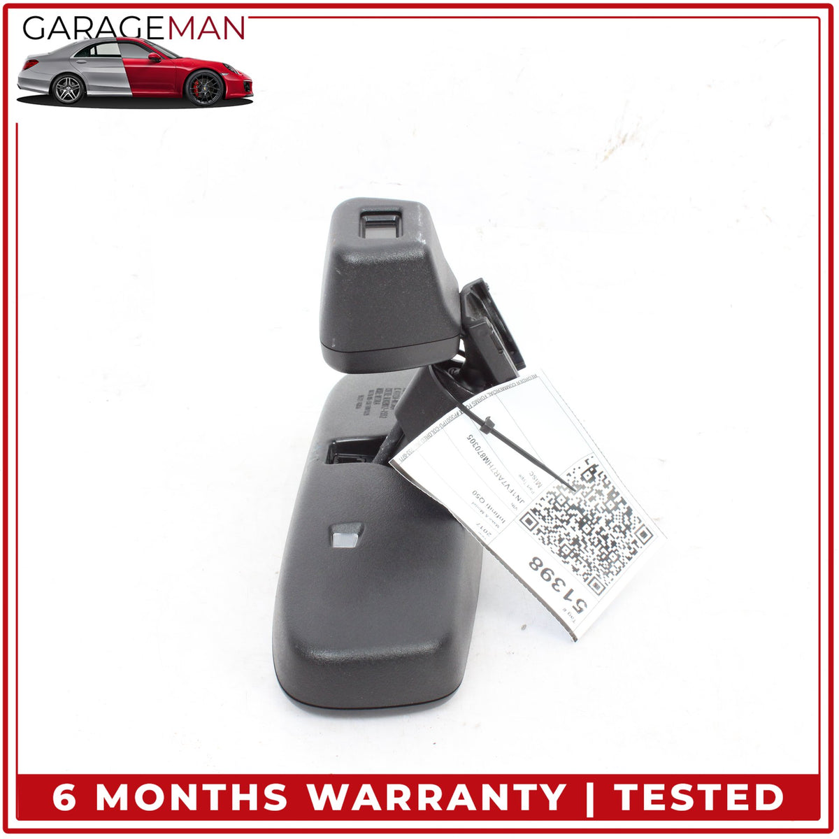 2014-2023 Infiniti Q50 Q60 Front Windshiled Rear View Mirror 4112AN113HL4 OEM