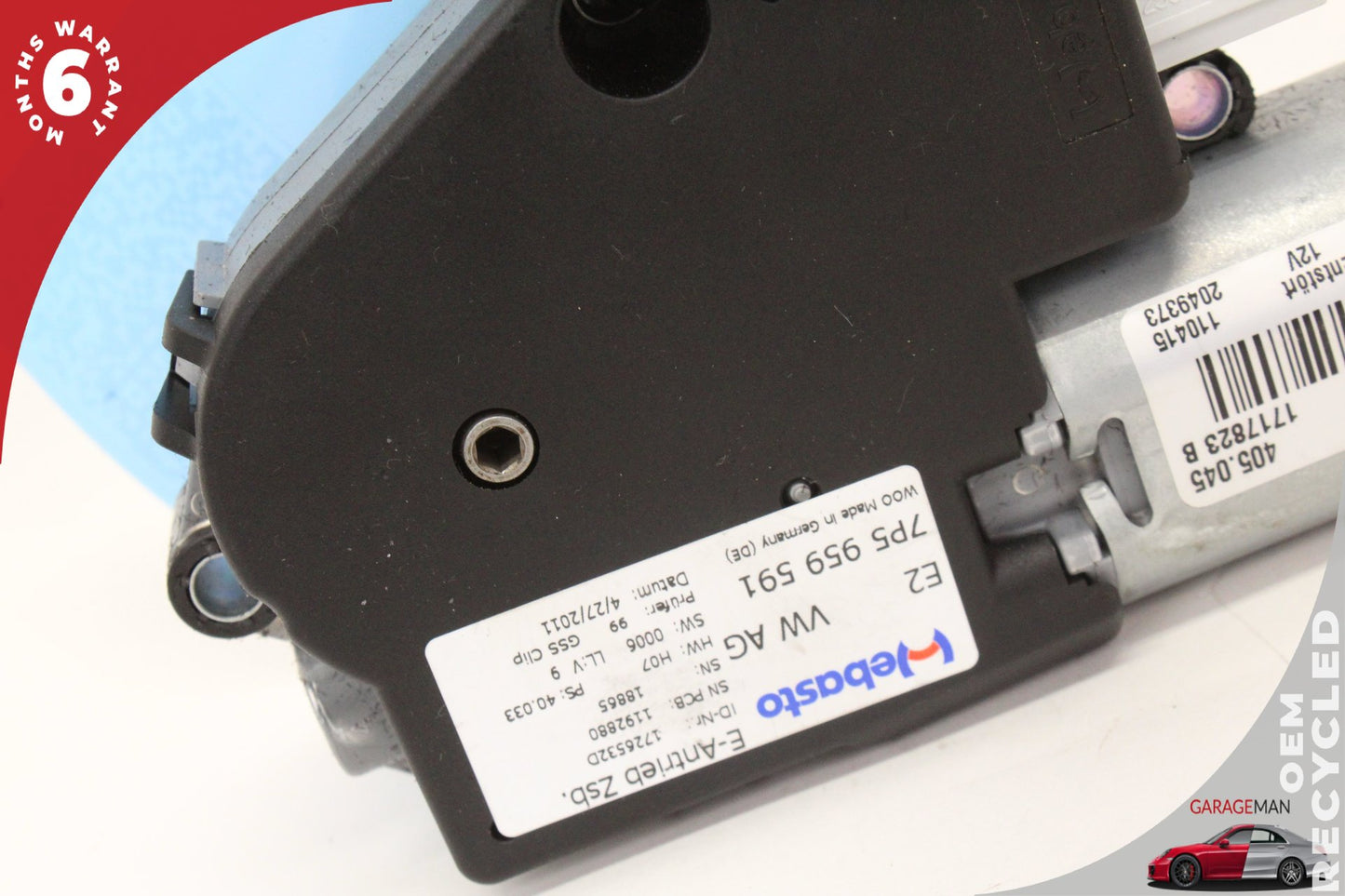2011-2018 Audi A7 A6 S6 S7 Porsche Cayenne 958 Sun Roof Motor 7P5959591 OEM