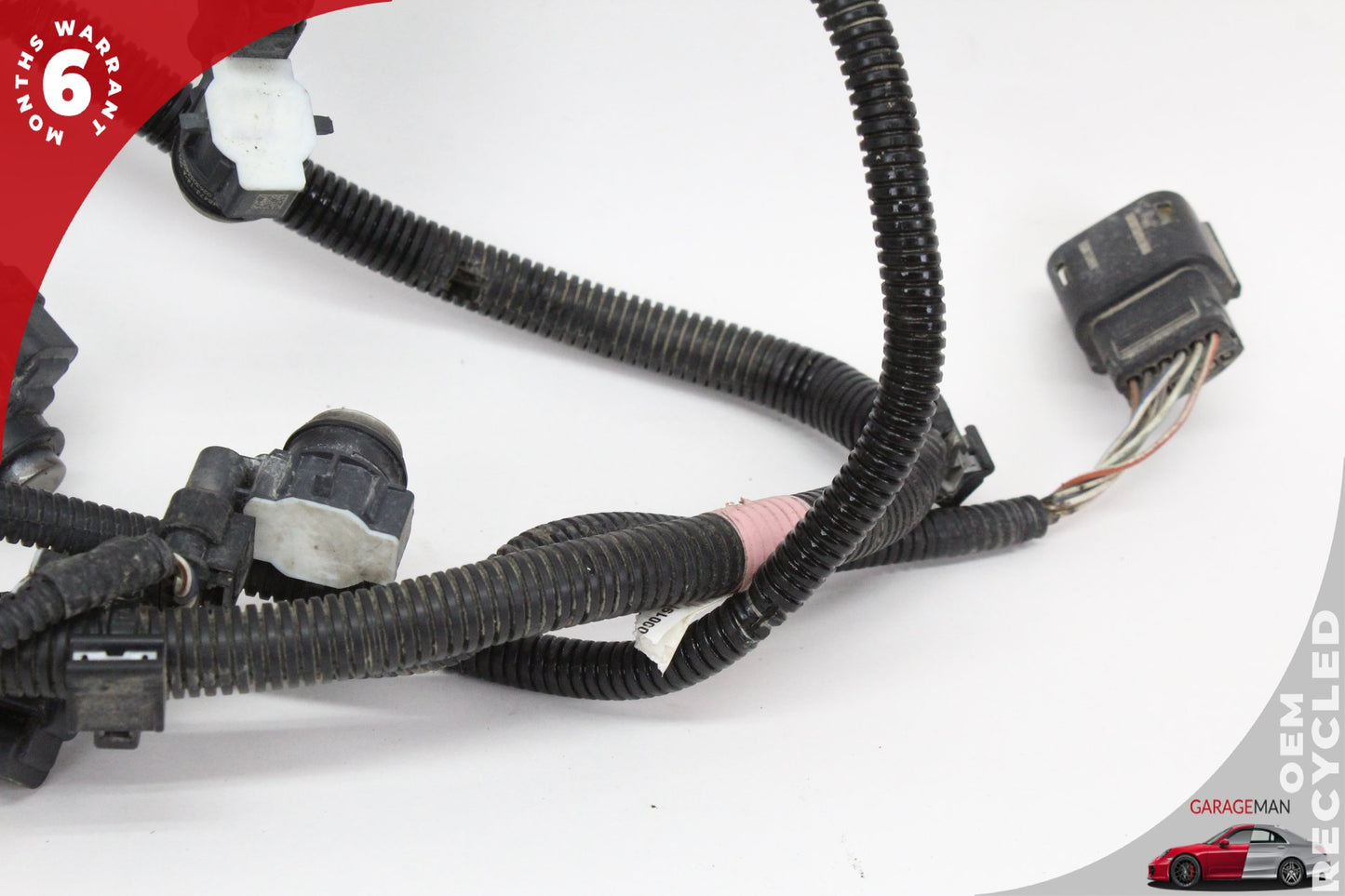 2012-2015 Tesla Model S 85D AWD Front Bumper Parking Assist Sensor PDC Set of 6 w/ Wire Harness 104847314A