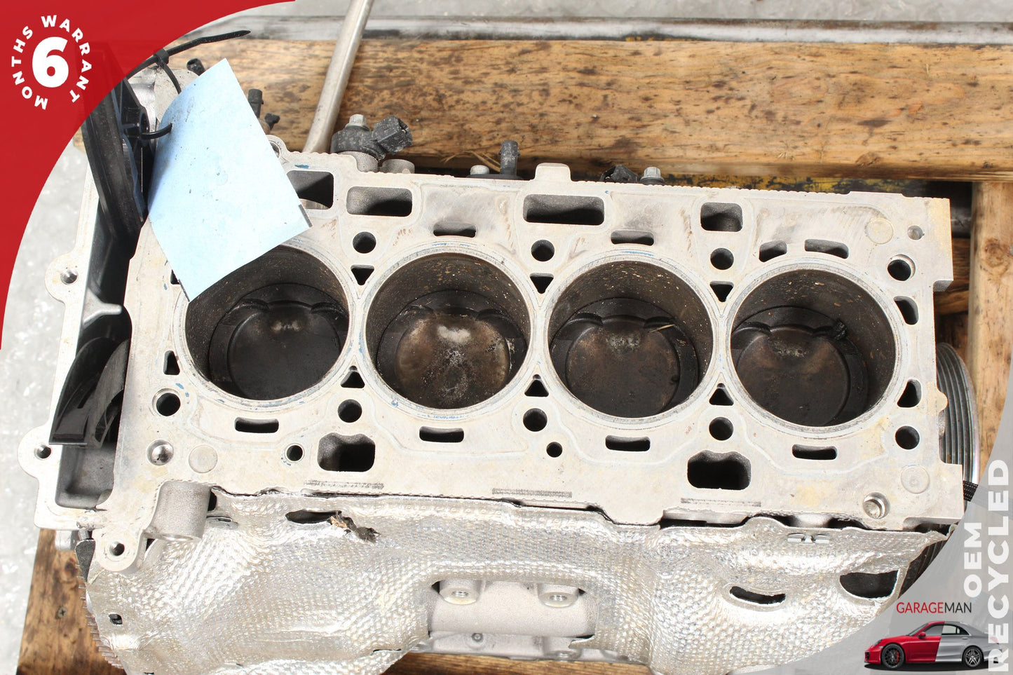 2019-2025 BMW 330i G20 RWD 2.0L Engine Cylinder Block B46B20 38523