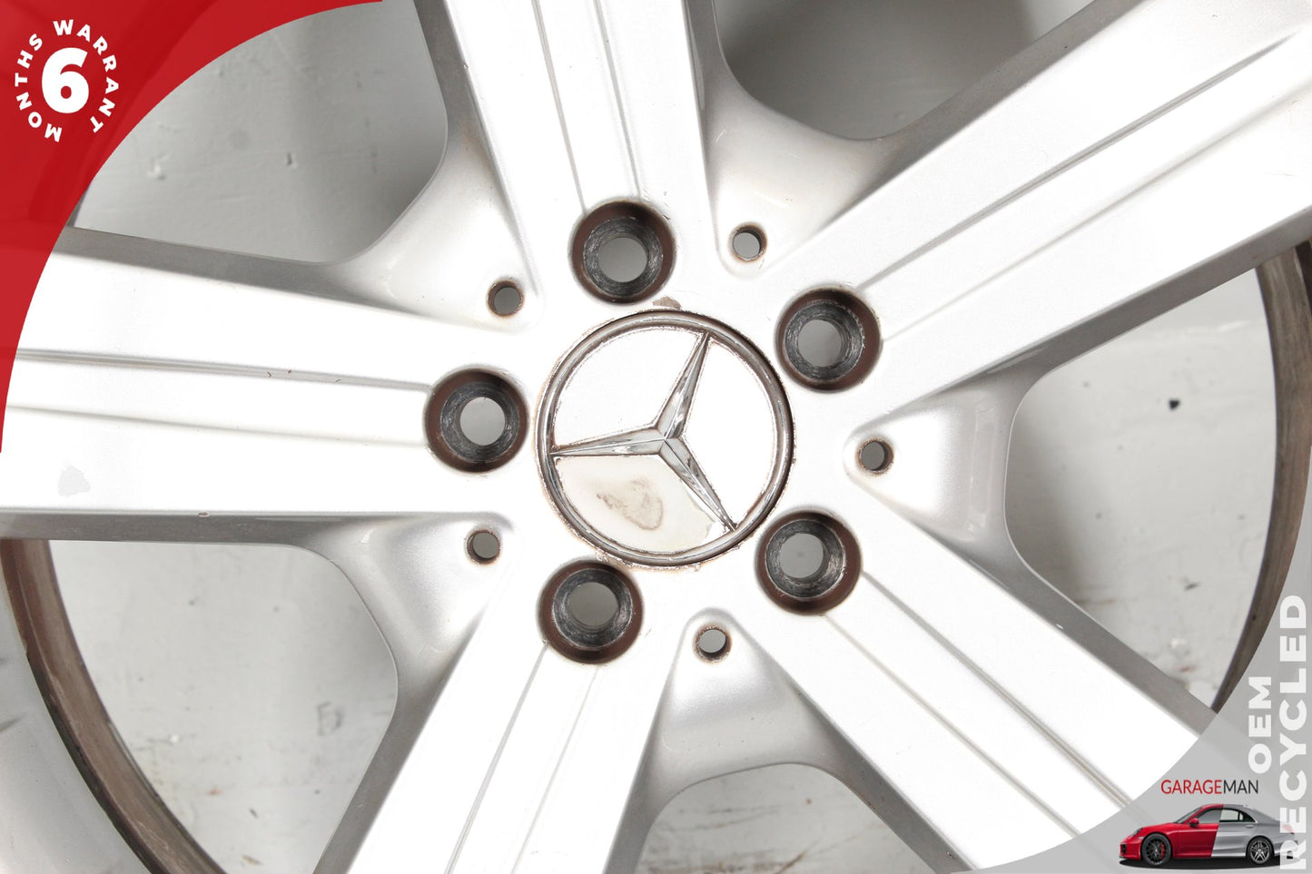 2007-2012 Mercedes X164 GL450 GL320 8 X 18" R18 Wheel Rim Silver 1644010602 OEM