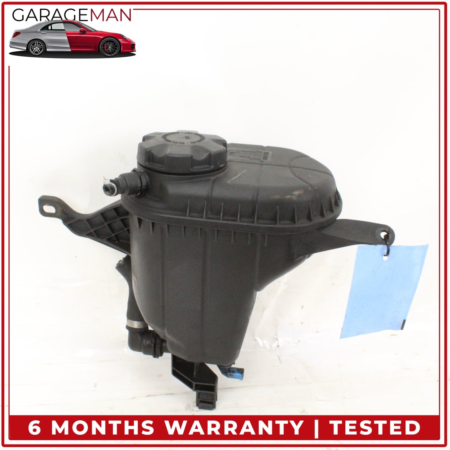 2011-2016 BMW 528i F10 Sedan Expansion Coolant Water Reservoir Tank 7601950 OEM