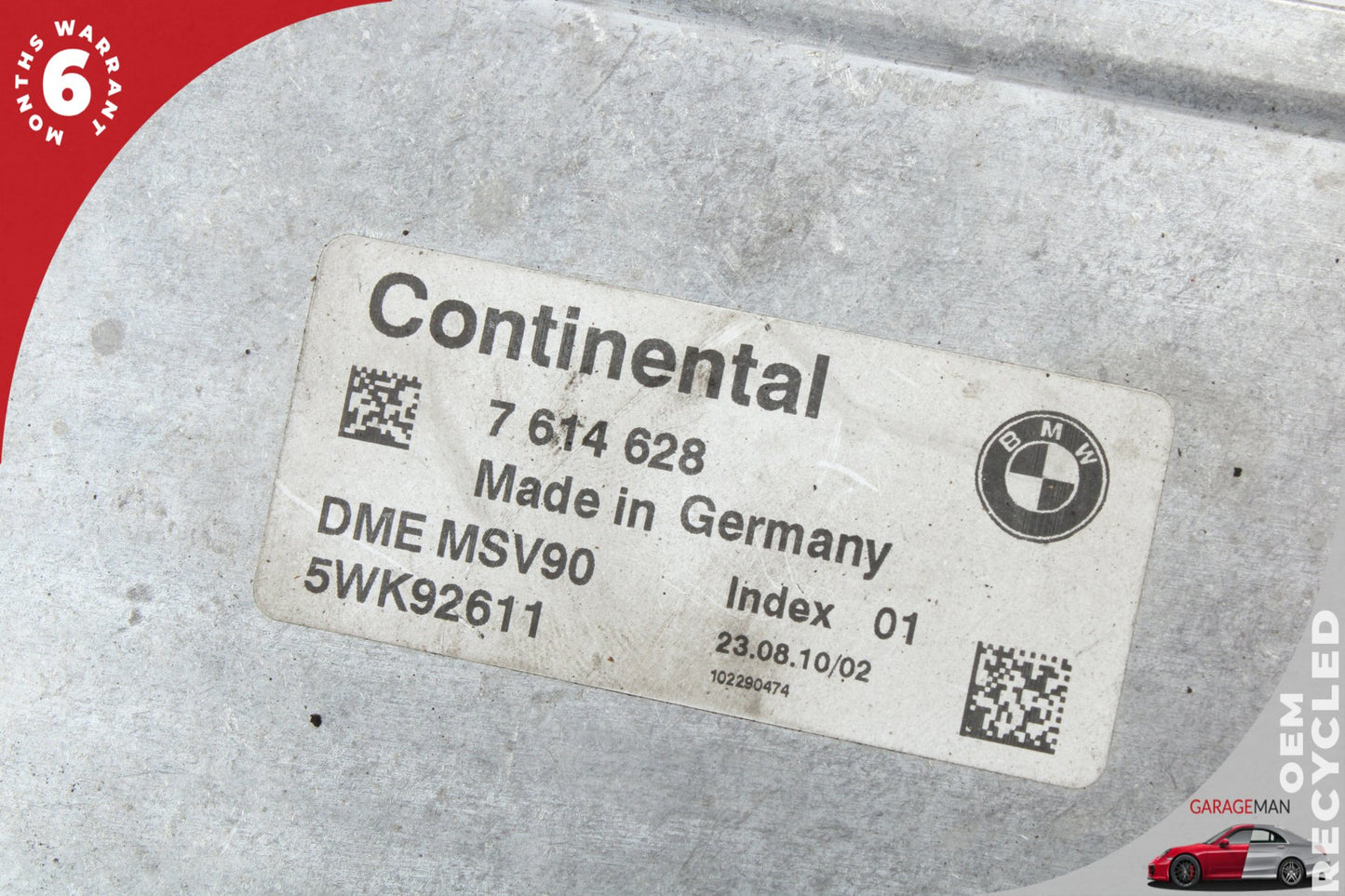 2011-2012 BMW 528i X3 3.0L Engine Computer Control Module Unit 7614628 OEM