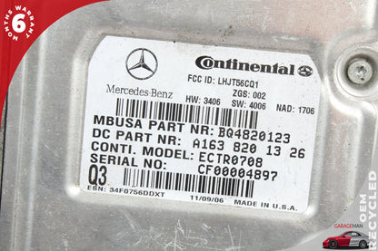 2000-2009 Mercedes-Benz CLK55 AMG W208 Voice Command Control Module 1638201326