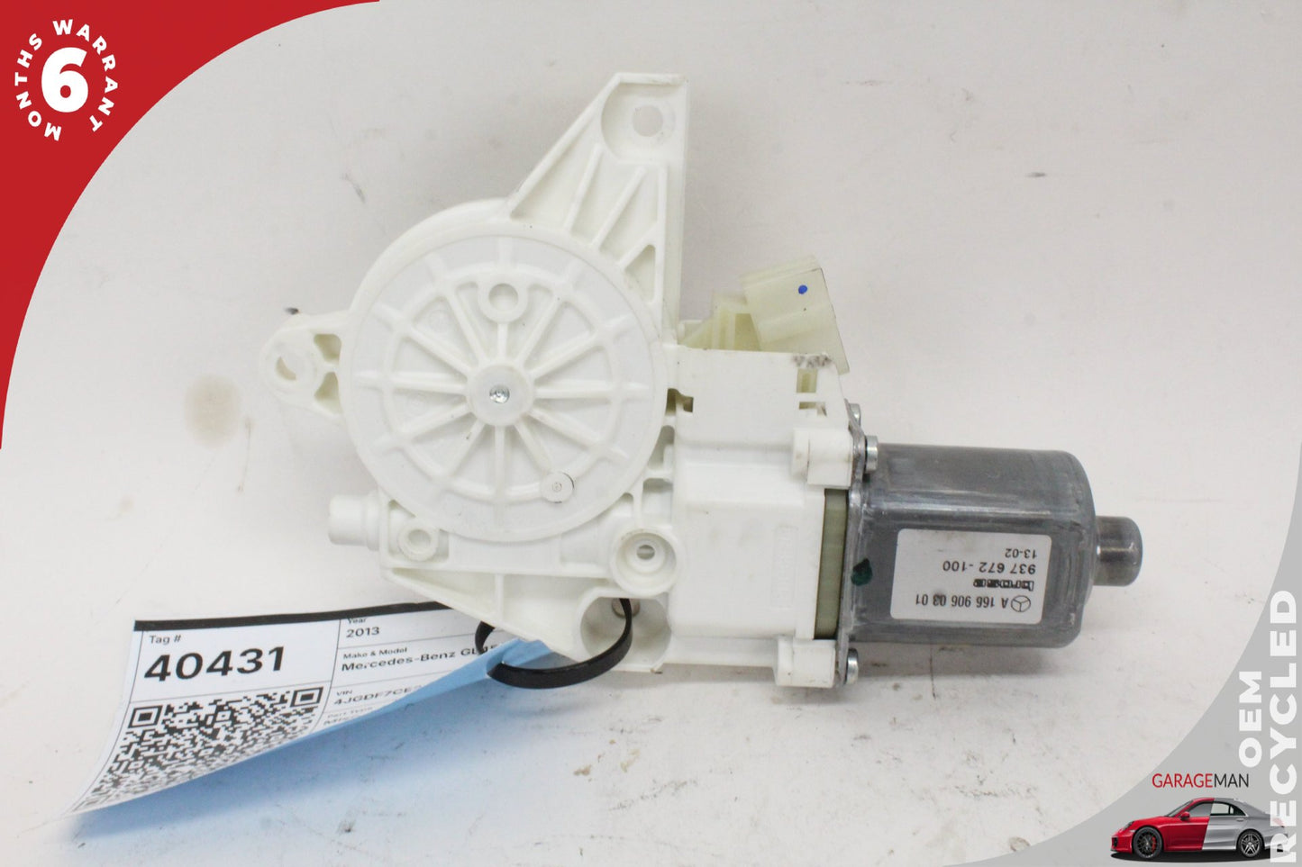 2012-2019 Mercedes X166 GL450 Front Right Side Window Regulator Motor 1669060301