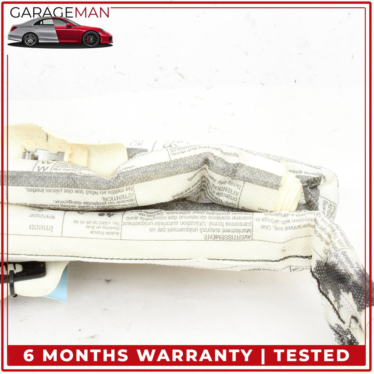 2008-2014 Mercedes W204 C300 C350 Right Side Roof Curtain Air Bag 2048600605 OEM