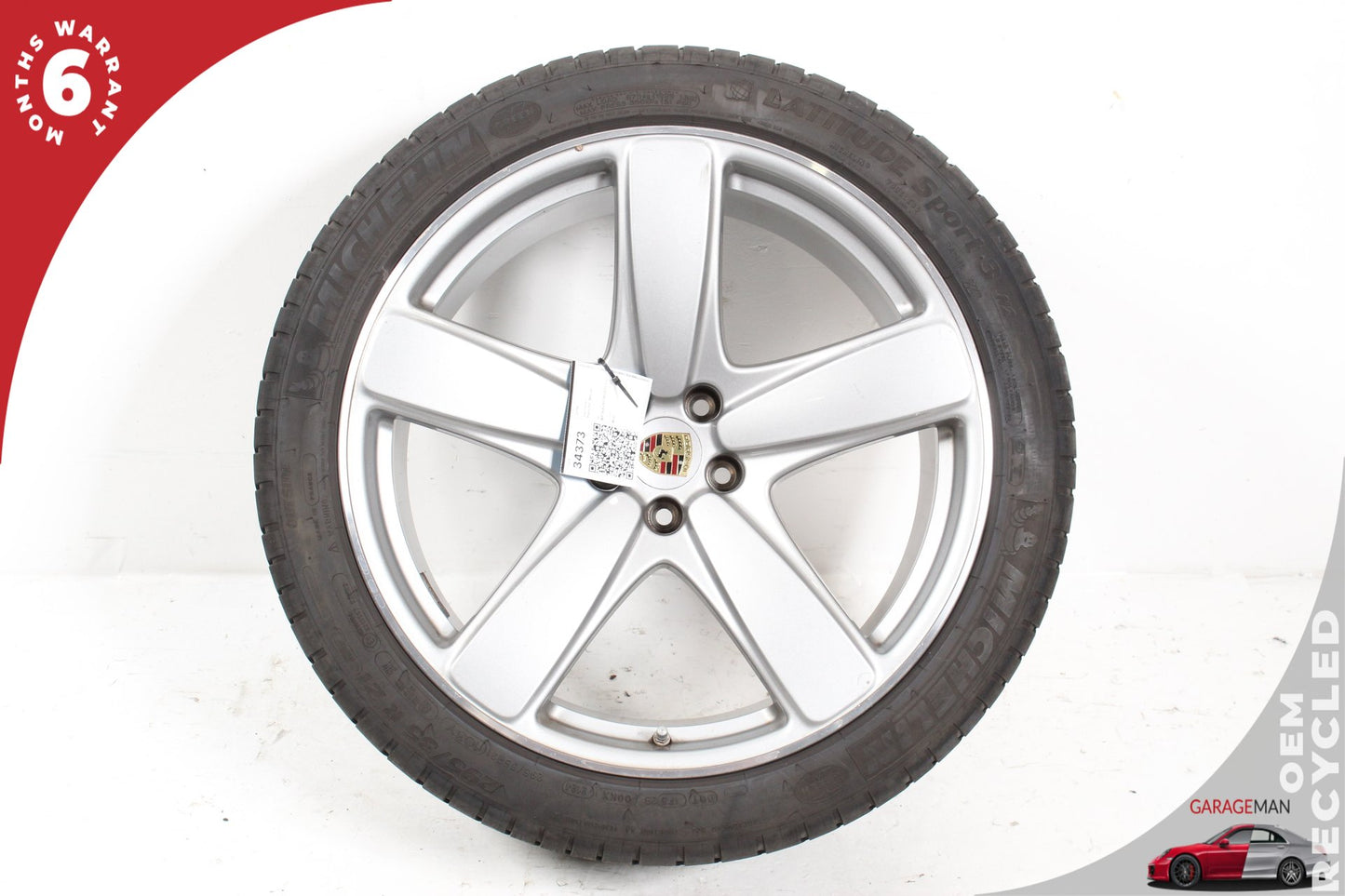 2015-2024 Porsche Macan 95B Rear Wheel Rim w/ Tire 10JX21H2 ET19 95B601025EC OEM