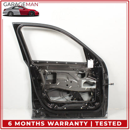 2011-2017 BMW X3 F25 SUV Front Left Side Door Shell w/ Door Handle Black OEM