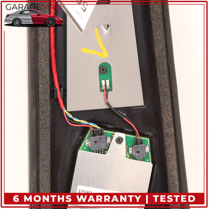 2017-2023 Tesla Model 3 Left B-Pillar Applique Glass Trim Molding w/ Camera OEM