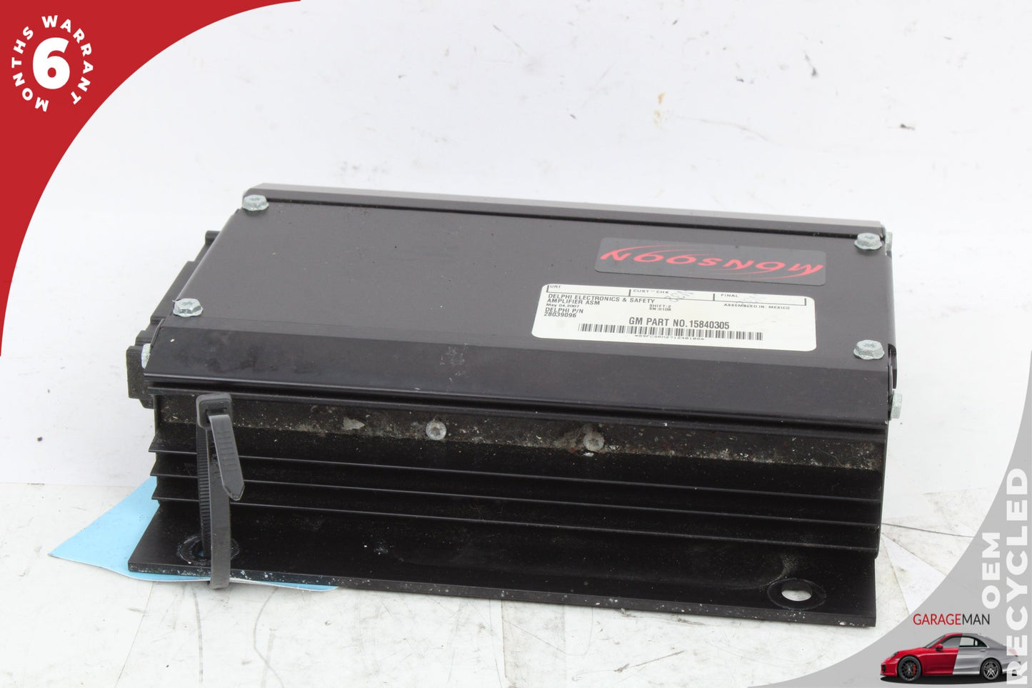 2006-2010 Pontiac Solstice Monsoon Radio Audio Power Amplifier 15840305 OEM
