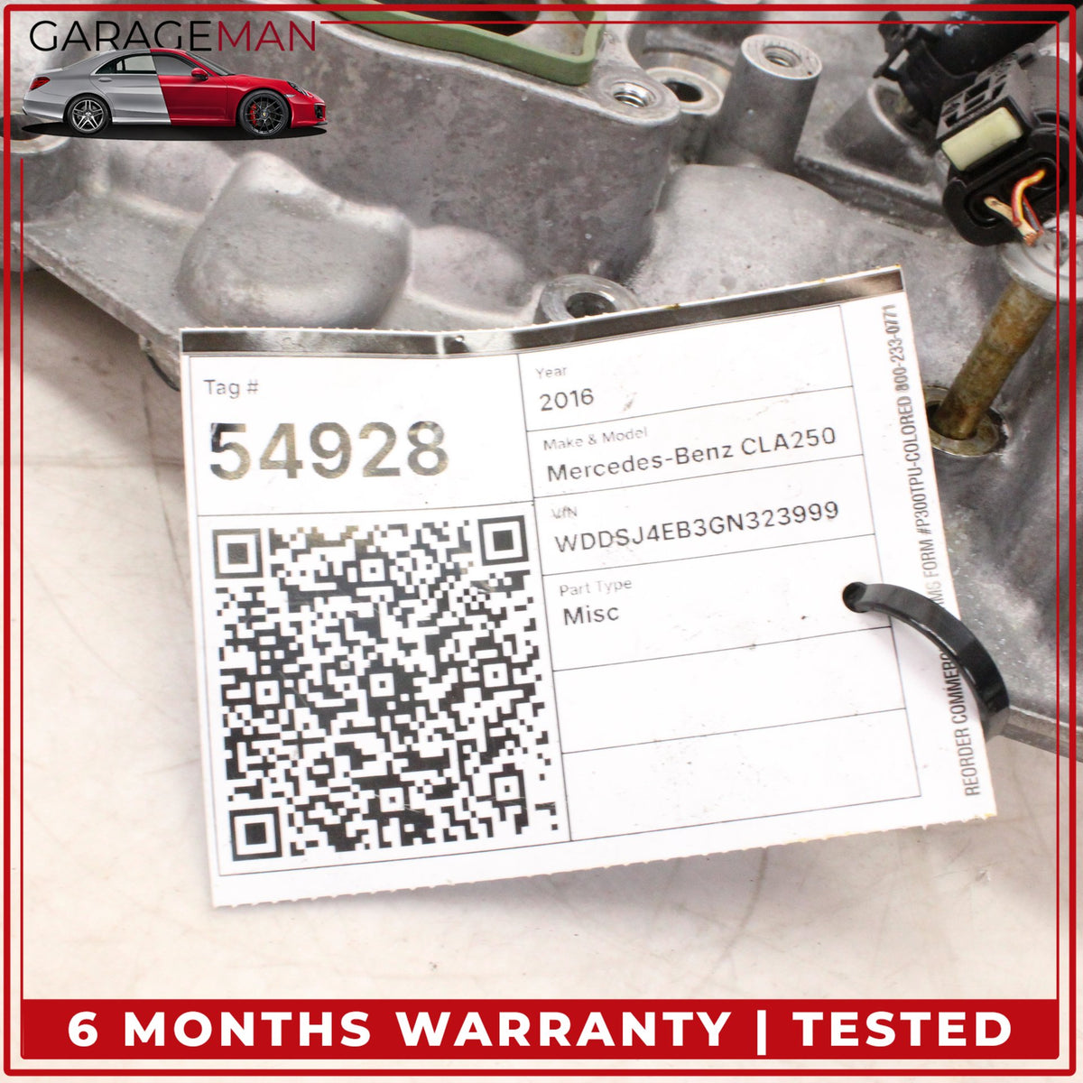 2015-2020 Mercedes W117 CLA250 Engine Cylinder Head Valve Cover 2700102502 OEM