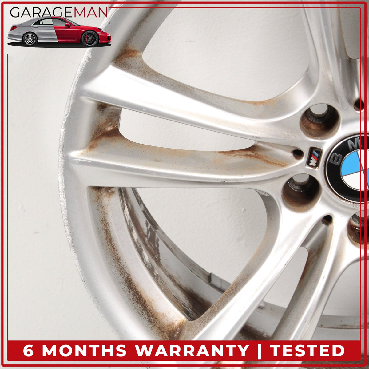 2009-2017 BMW 550i 535i 740i 750i Front Wheel Rim 8.5JX20EH2 IS25 7841823 OEM