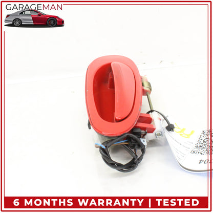 1997-2005 Porsche 911 996 Front Right Side Exterior Door Handle Red OEM