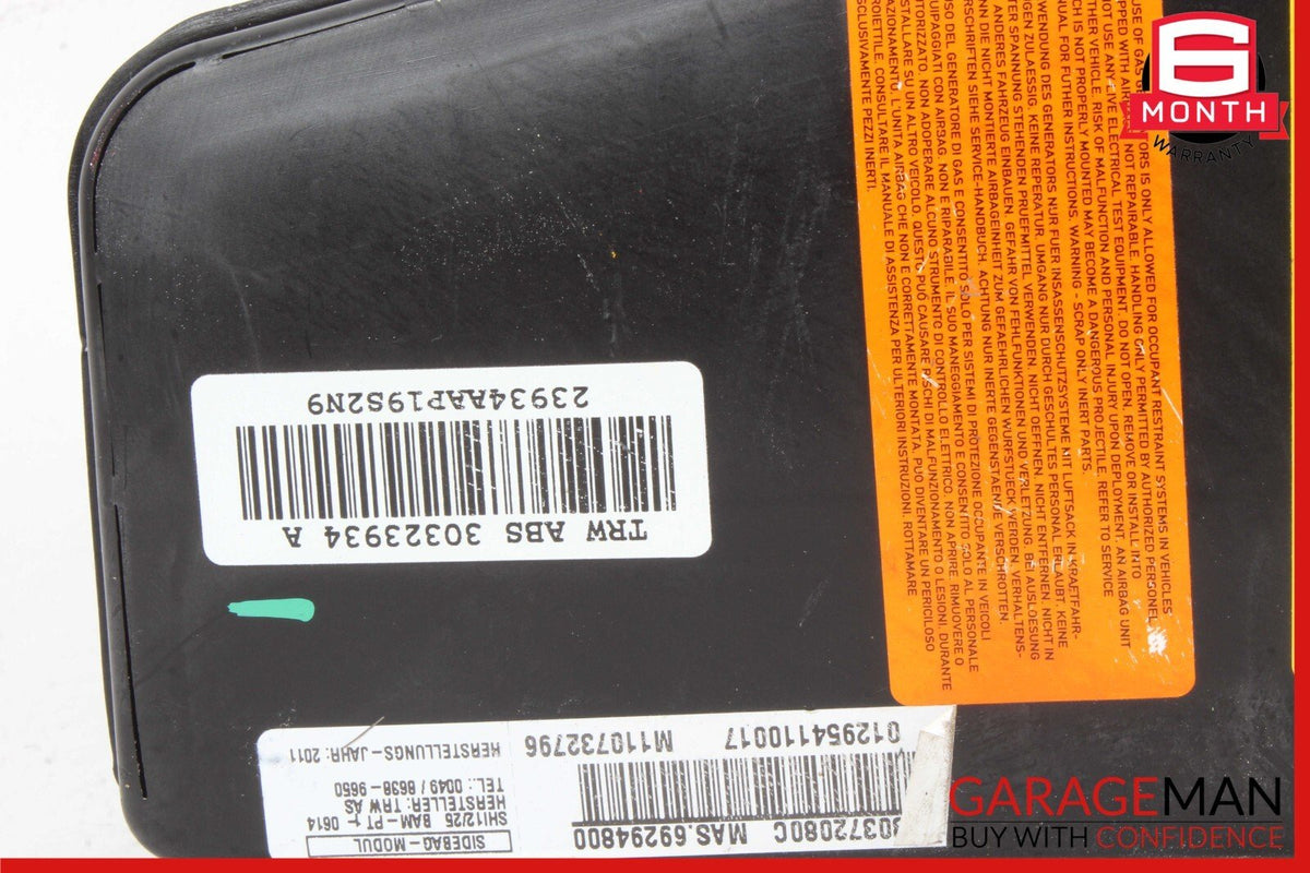 03-13 Maserati Quattroporte S M139 Front Right Side Seat Airbag SRS OEM