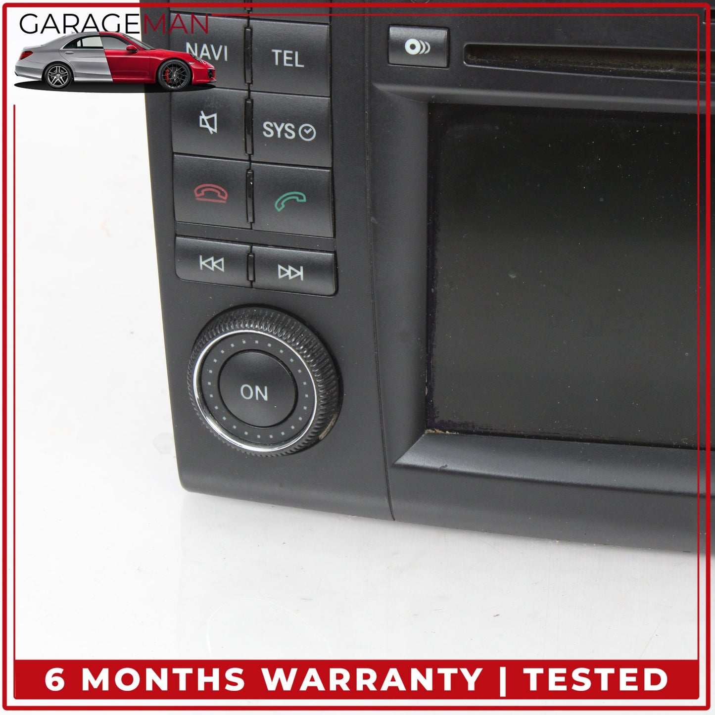 2009-2012 Mercedes X164 GL450 Front Command Head Unit Navigation CD Audio OEM