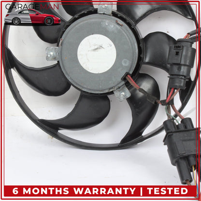 2008-2015 Audi TT Dual Radiator Motor Fan Blade Set of 2 1K0959455ET OEM