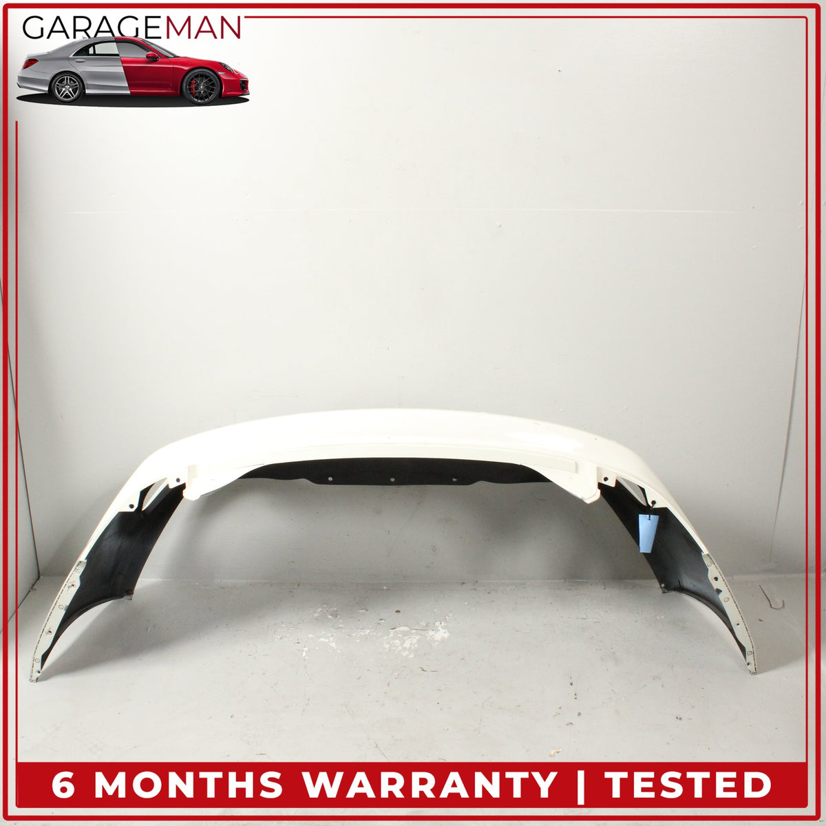 2008-2019 Maserati GranTurismo M145 GranCabrio Rear Bumper Cover White OEM