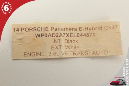 2014-2016 Porsche Panamera E-Hybrid Plug-In Lithium Ion Battery Pack Cell OEM