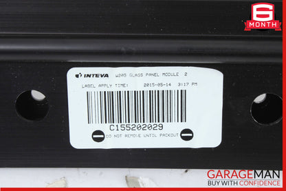 2015-2020 Mercedes W205 C300 C43 AMG Rear Panoramic Sunroof Shade Rail Frame OEM