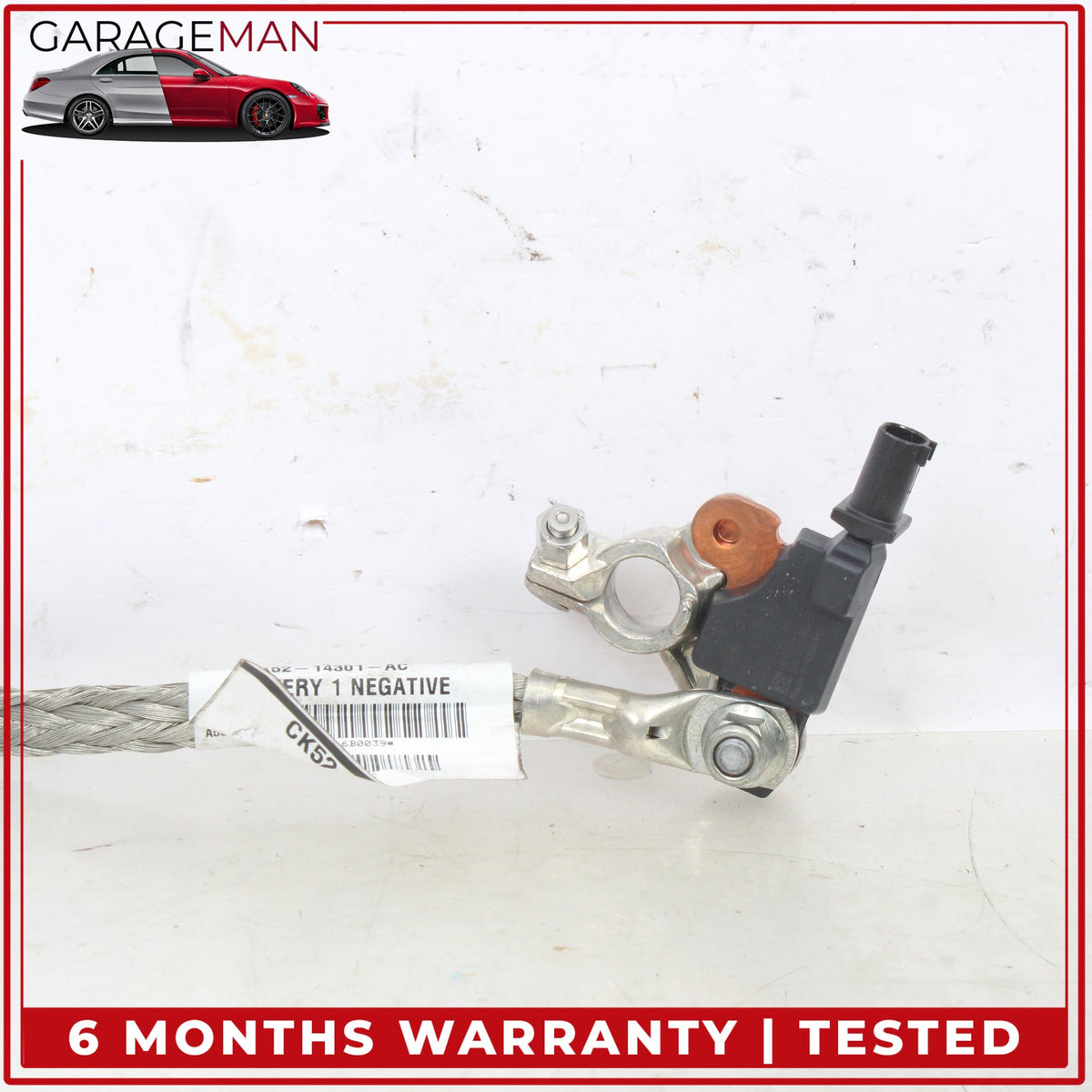 2013-2017 Range Rover L405 L494 Negative Battery Terminal Cable CK5214301AC OEM
